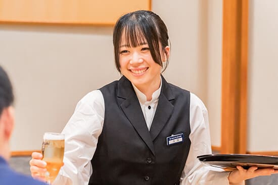 京すいしん 正社員の仕事風景