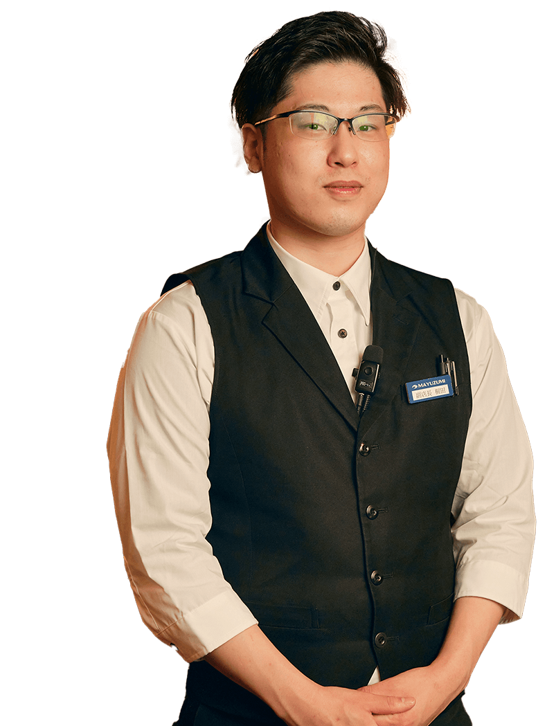 桐田 尊の社員インタビューの写真背景(株式会社黛 そば酒房 徳兵衛)