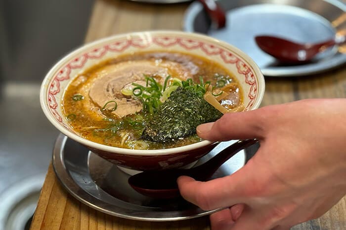 ラーメン 杉千代の料理