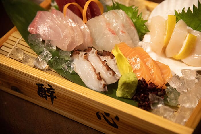 酔心 京都駅前店の料理