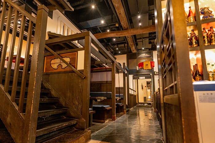 蕎麦・焼とり・釜めし 酒房すいしんの内観