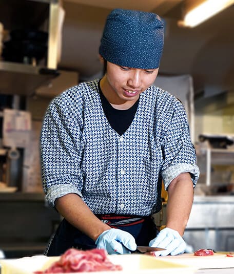 炭火焼酒房すいしんの調理アルバイトスタッフ