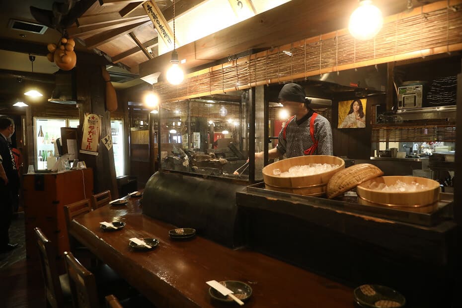 炭火焼 酒房すいしんの内観